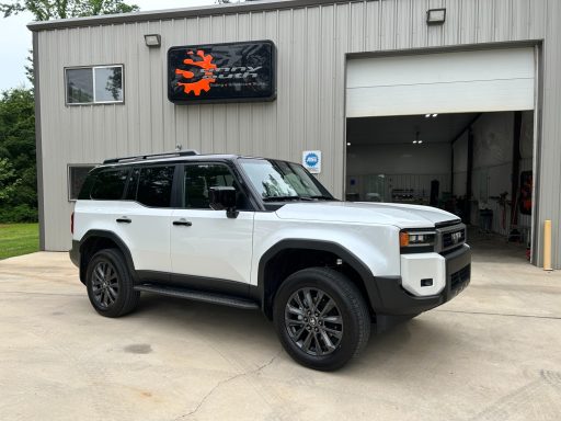 Rooftop Canopy 3M Gloss Black Wrap 